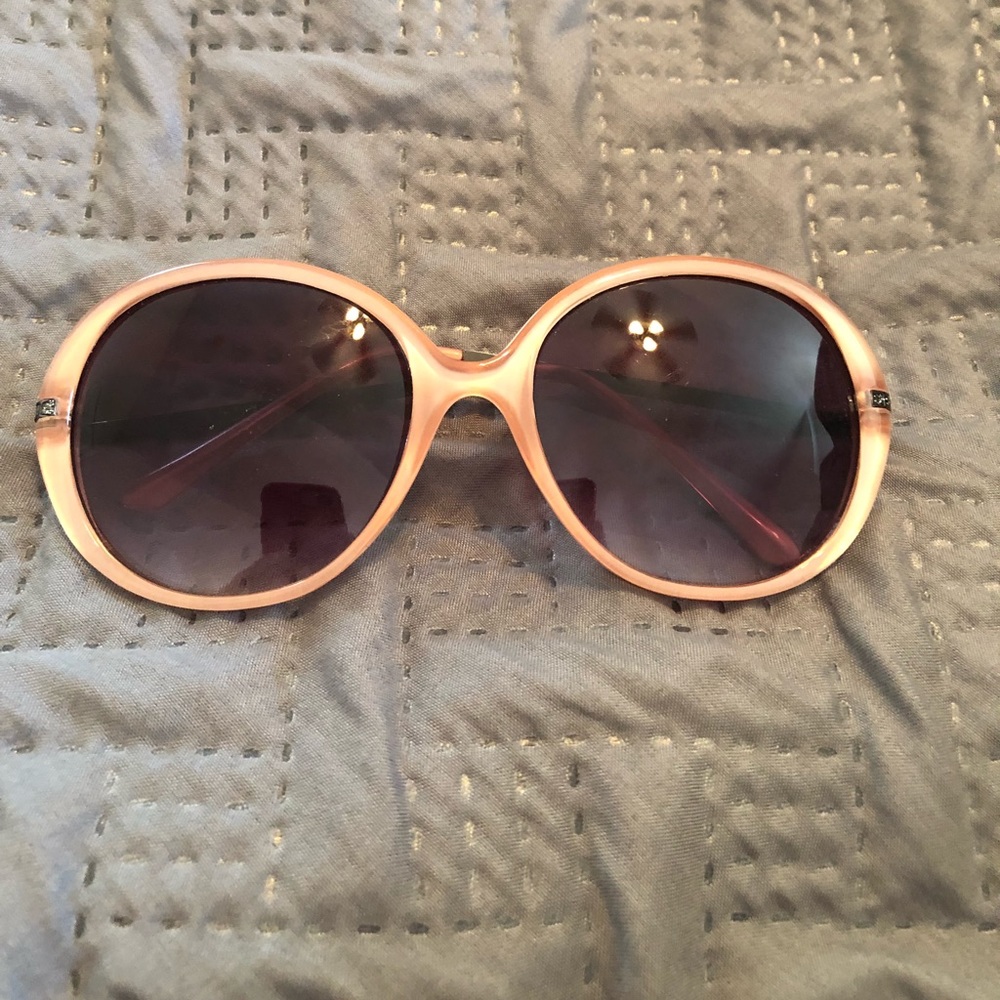 Pink blingy sunglasses